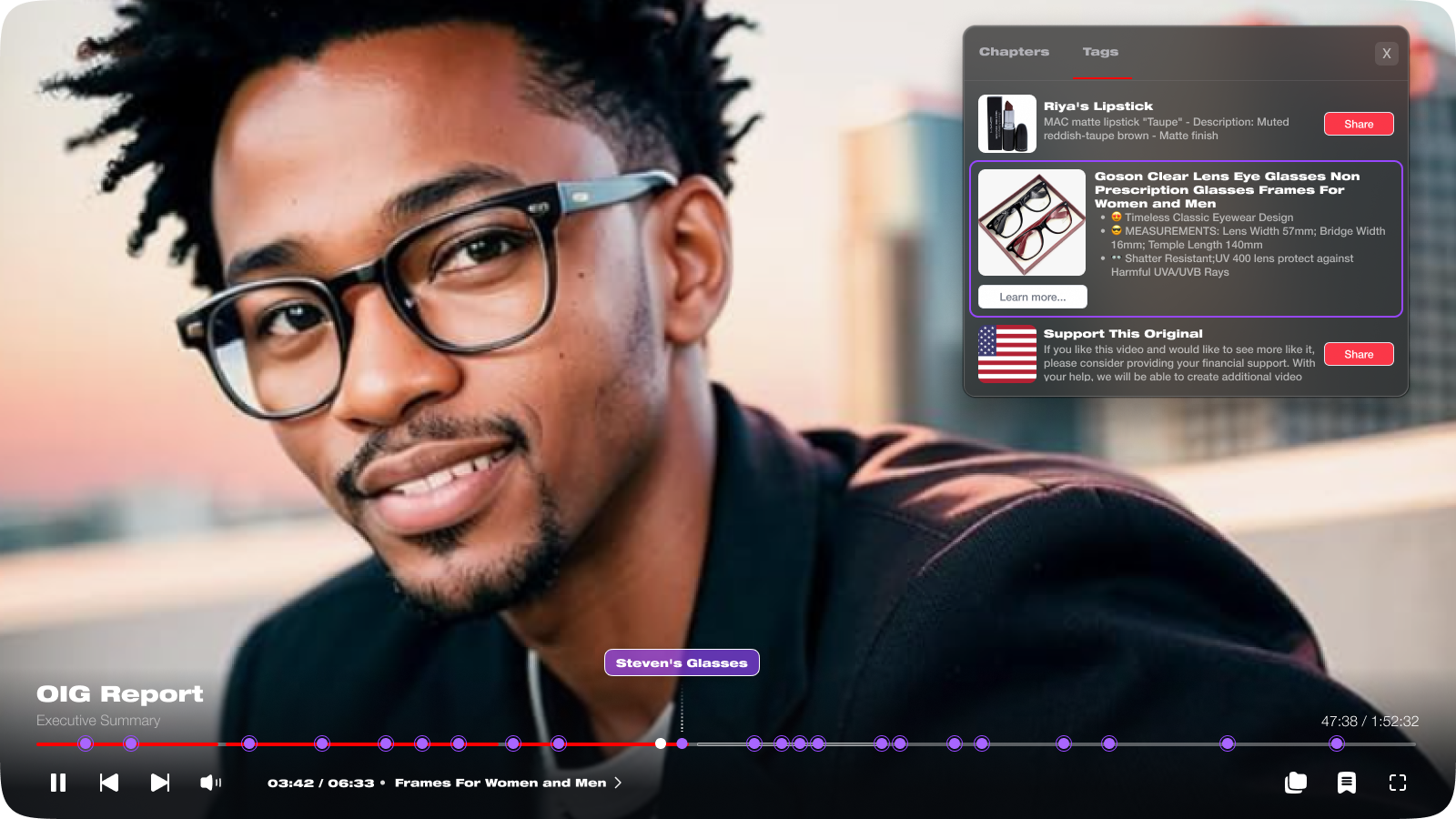 Interactive Tags Demo